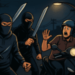 Diduga Begal, 2 Pria Bawa Pedang Ditangkap di Depok karena Aksi Mencurigakan!