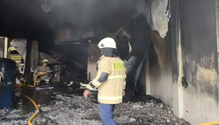 Kerugian akibat kebakaran rumah di Penjaringan Rp5 miliar